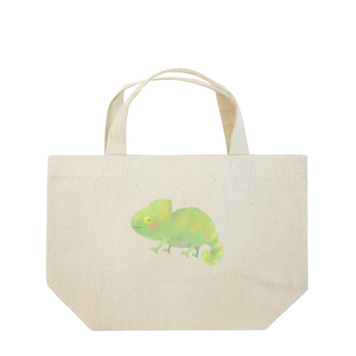 ほわふにゃ￤エボシカメレオン Lunch Tote Bag
