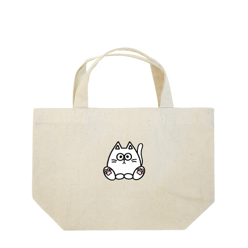 白猫キル Lunch Tote Bag