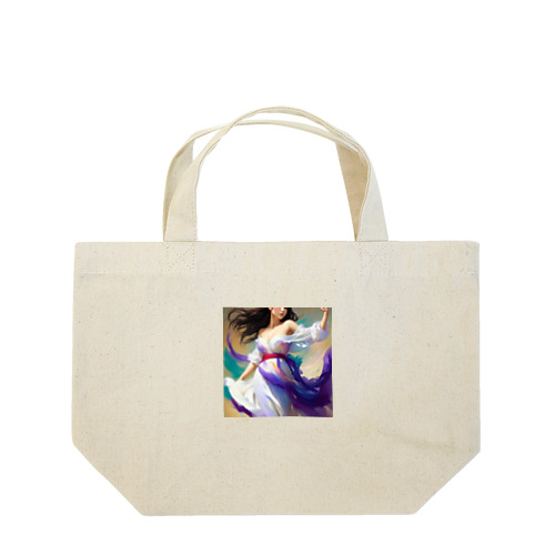 エーテルの踊り手 - Ethereal Elegance Lunch Tote Bag