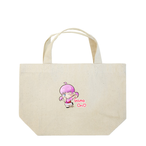 ゲームオン！モモちゃん Lunch Tote Bag