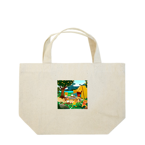 みんなでキャンプ！ Lunch Tote Bag