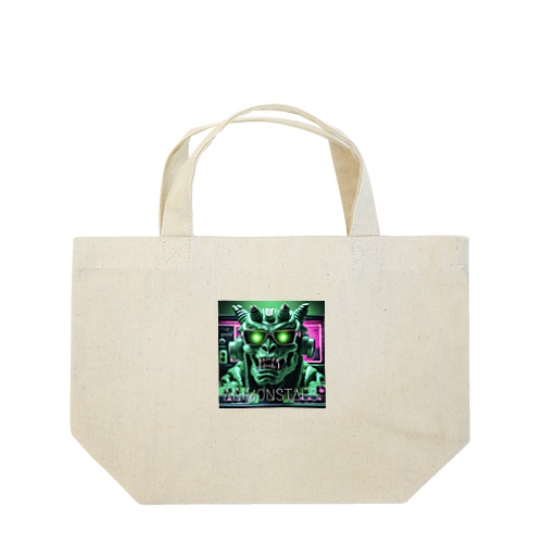 グリーン・モンスタル@tコックピット Lunch Tote Bag