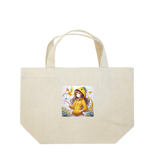 ドラ娘とドラゴン Lunch Tote Bag