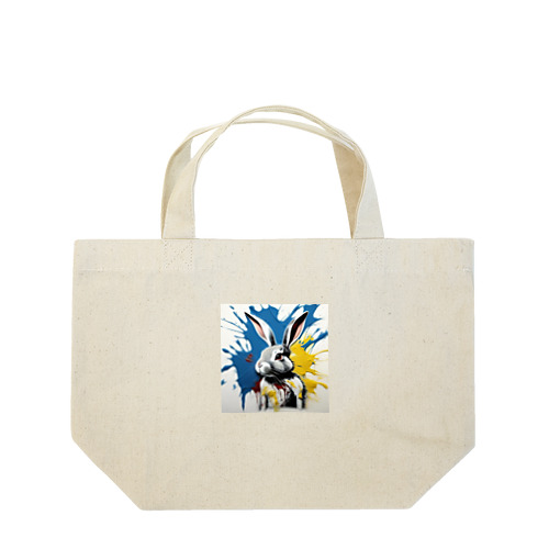 アートうさぎ🐰 Lunch Tote Bag