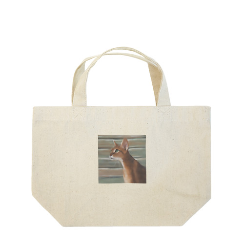 アビシニアン　Abyssinian cat Lunch Tote Bag