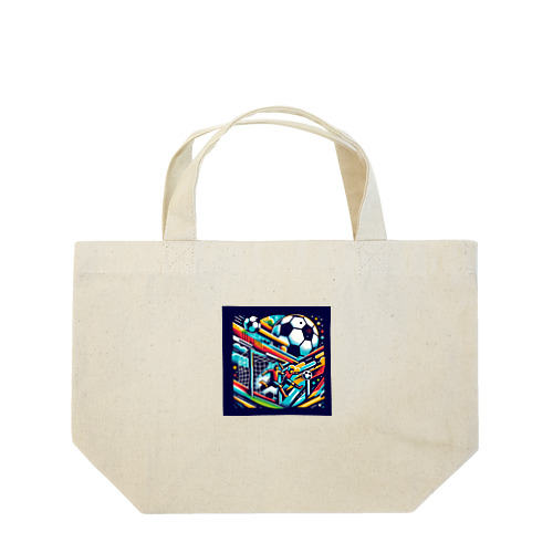 ブロックサッカー Lunch Tote Bag