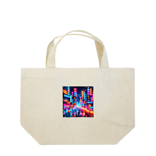 ネオンナイト Lunch Tote Bag