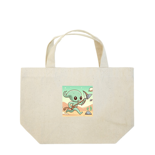 原始時代の宇宙人 Lunch Tote Bag