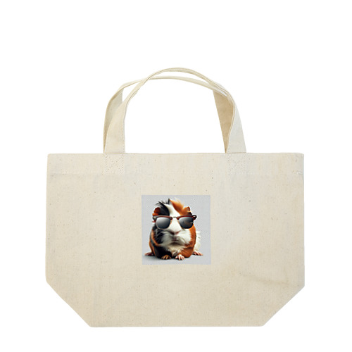 グラサンモルモットくん Lunch Tote Bag