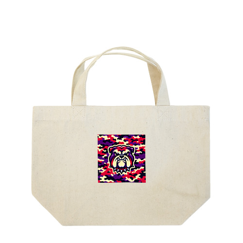 迷彩ブルドッグ Lunch Tote Bag