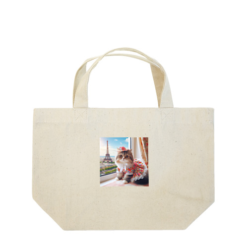 おすまし猫ちゃん Lunch Tote Bag