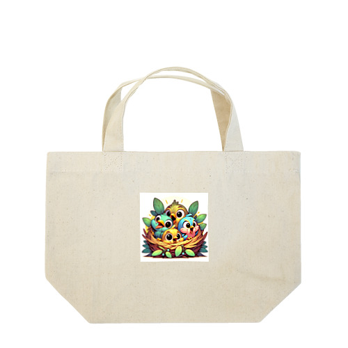 元気な赤ちゃん鳥 Lunch Tote Bag