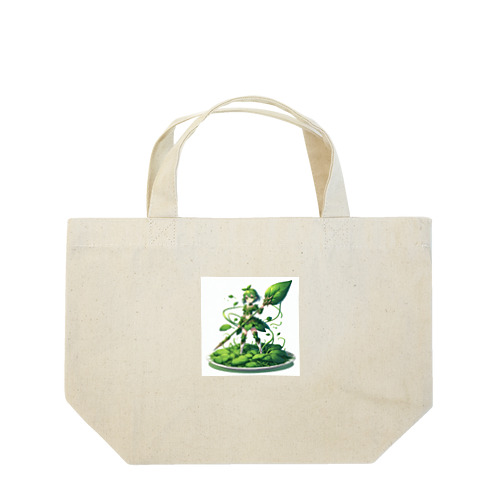 ほうれん草をモチーフにしたアニメキャラクター「ポピー・グリーン」 Lunch Tote Bag