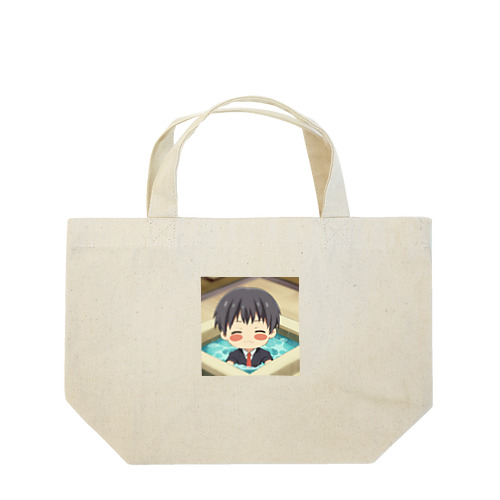 温泉＠サラリーマン Lunch Tote Bag