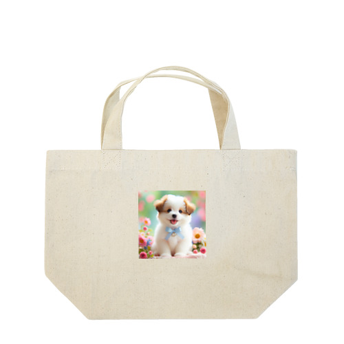 キュートなわんちゃん Lunch Tote Bag