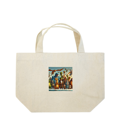 ハイ　チーズ Lunch Tote Bag