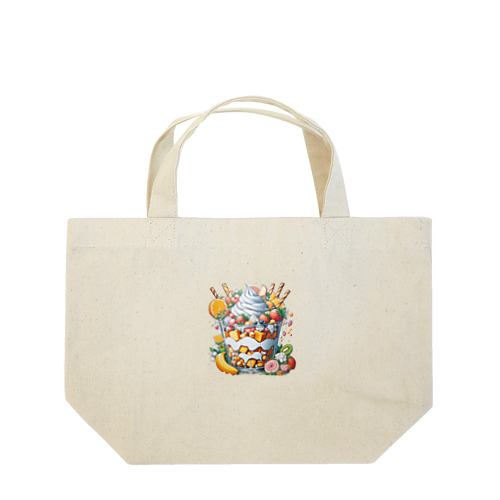 デカパフェ Lunch Tote Bag