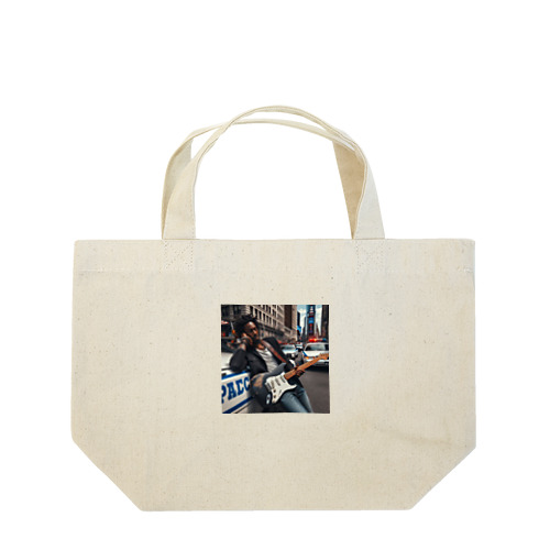 ポリスカーブルース Lunch Tote Bag