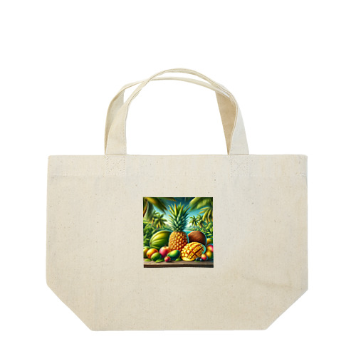 南国のフルーツ Lunch Tote Bag