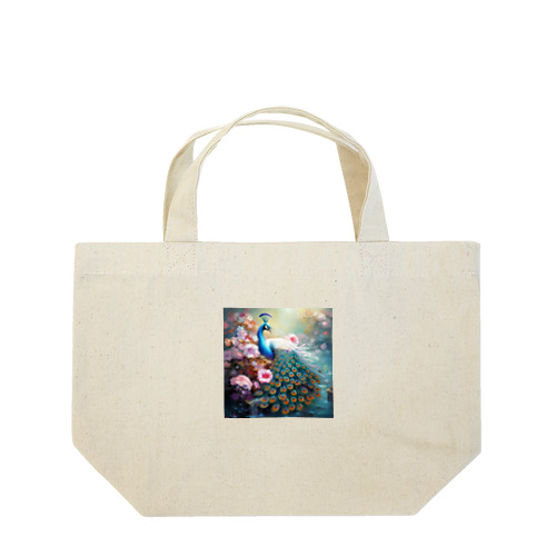 孔雀　なでしこ1478 Lunch Tote Bag