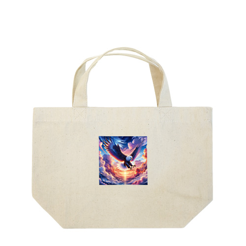 空と大鷹 Lunch Tote Bag