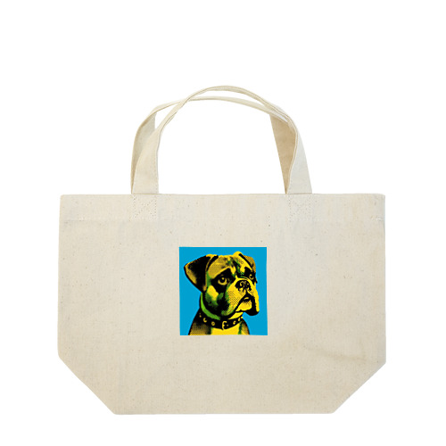 カラフル犬 Lunch Tote Bag