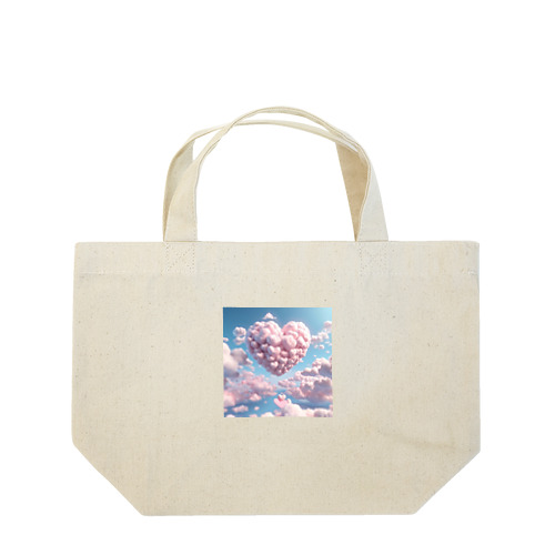 空にハートの雲2 Lunch Tote Bag