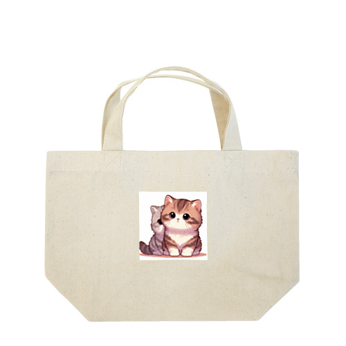 かわいい子猫の兄弟 Lunch Tote Bag
