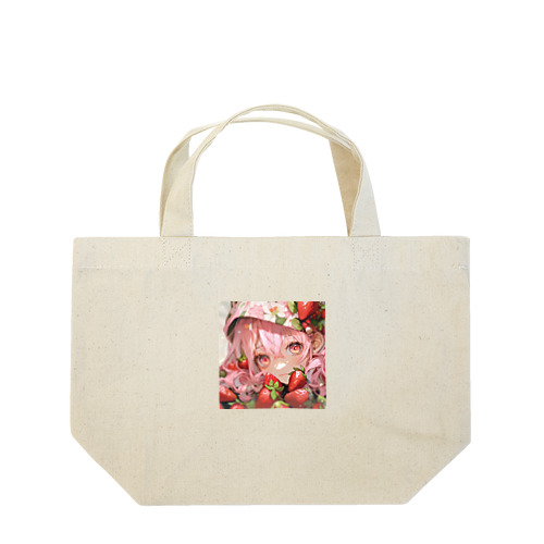 いちごの夢幻 Lunch Tote Bag