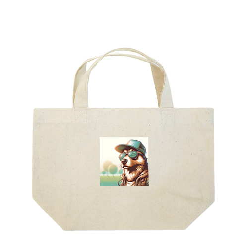 キャップ犬6 Lunch Tote Bag