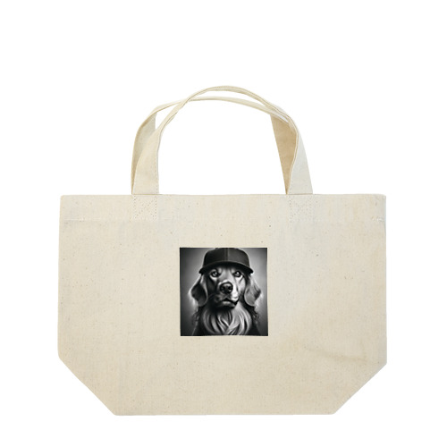 キャップ犬11 Lunch Tote Bag