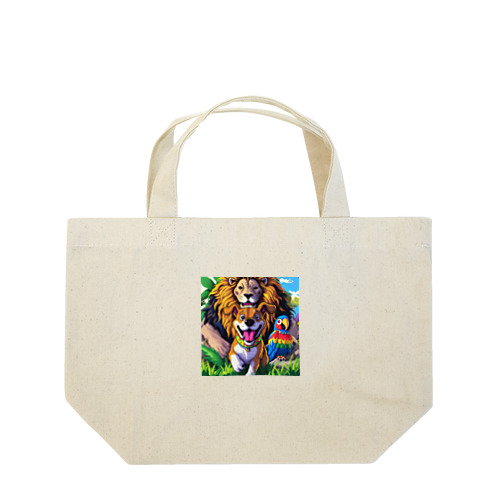 ジャングルトリオアニマル Lunch Tote Bag