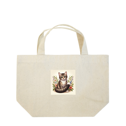 お猫様グッズ Lunch Tote Bag