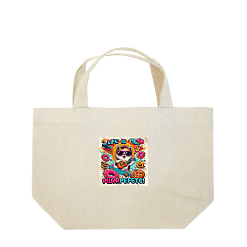 スナフキ猫くん Lunch Tote Bag