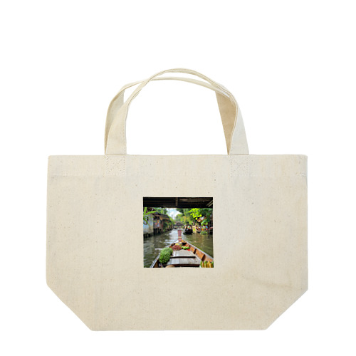 非日常のアジア旅　なでしこ1478 Lunch Tote Bag