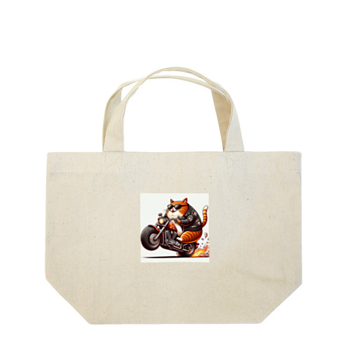 バイク猫 Lunch Tote Bag
