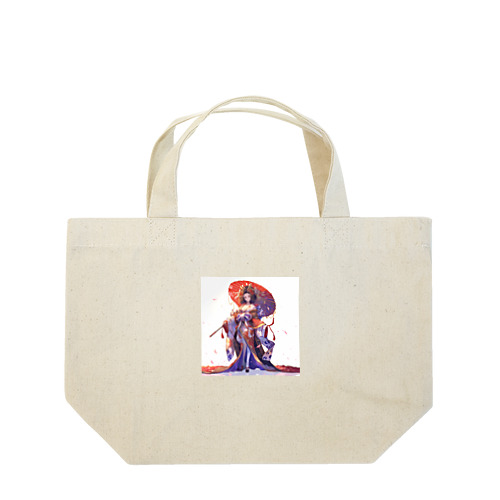 紅に咲く、絢爛たる宮廷の姫 Marsa 106 Lunch Tote Bag