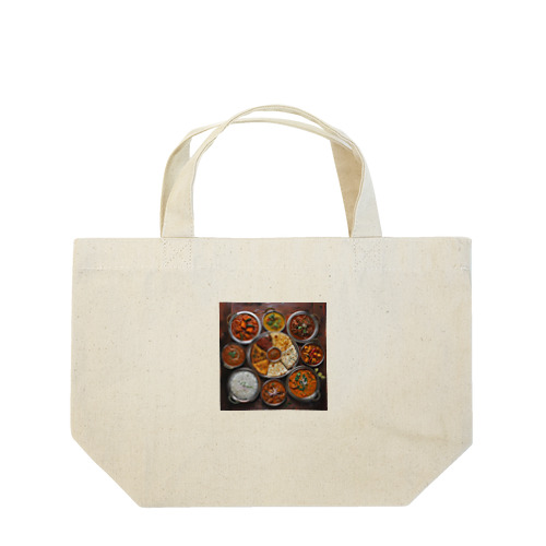 インド・ネパール料理の盛り合わせ　kouchan 1616 Lunch Tote Bag