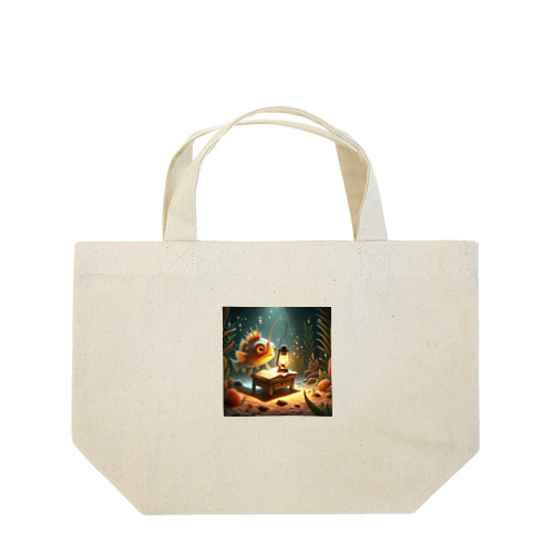 勉強熱心 Lunch Tote Bag