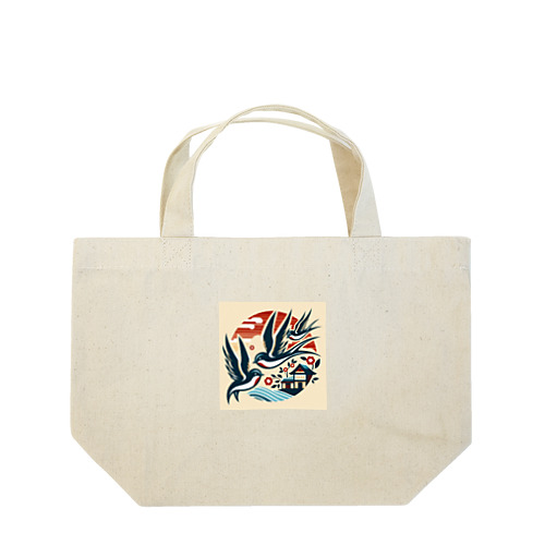 ツバメ Lunch Tote Bag