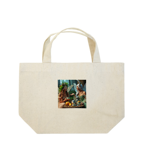 ねぇ聞いてよ　こないださぁ〜 Lunch Tote Bag