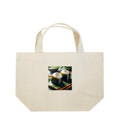 日本の風景:お母さんの味''おにぎり" "おむすび''、Japanese scenery: Mom's taste rice balls "Onigri" "Omusubi" Lunch Tote Bag