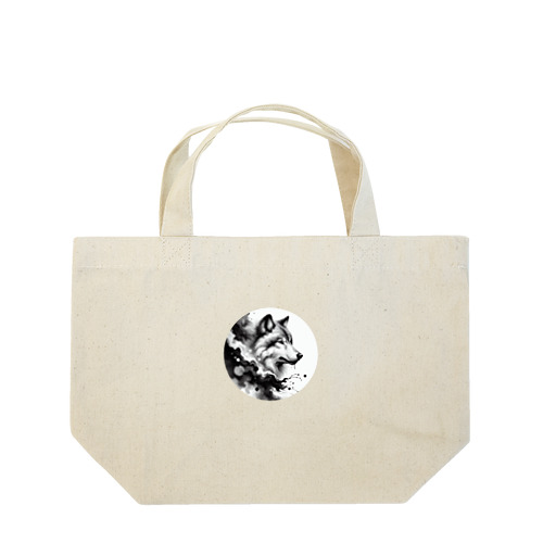 月下の狼 Lunch Tote Bag