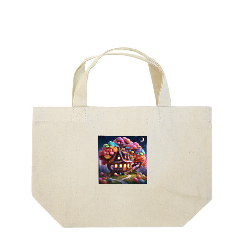 夢のようなお菓子の家 Lunch Tote Bag