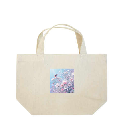 花と宝石の妖精4月1 Lunch Tote Bag