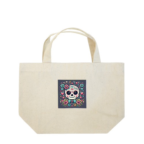 スカル Lunch Tote Bag