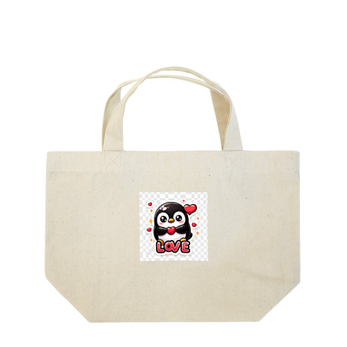 ペンギンのかわいらしさ全開！ Lunch Tote Bag