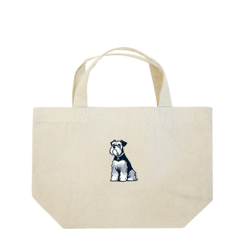 ハンサムボーイシュナウザー Lunch Tote Bag