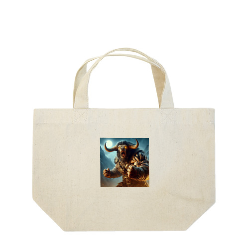 ミノタウロスシリーズ : ハッスル💪ミノくん Lunch Tote Bag