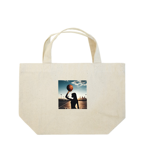 basketgirl Lunch Tote Bag